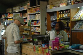 Kruger Park self-catering: Orpen Rest Camp general store, Kruger National Park