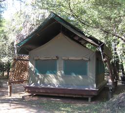 Letaba Rest Camp safari tent