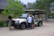 Kruger National Park safari vehicle