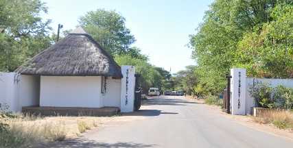 Shingwedzi Rest Camp gate